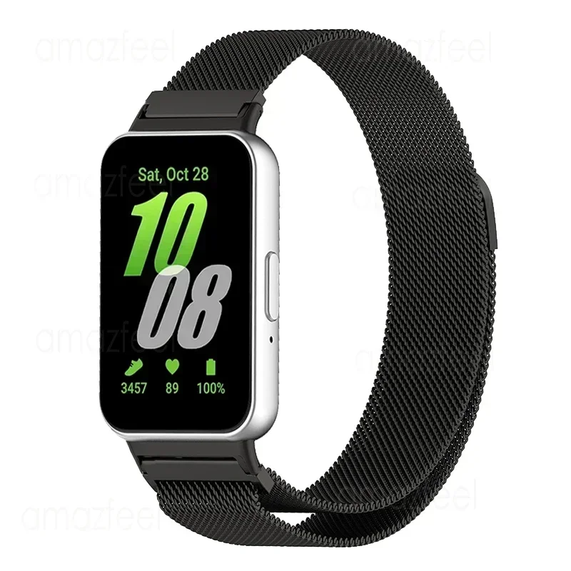 Magnetic Bracelet for Samsung Galaxy Fit 3 Metal Strap for samsung galaxy fit 3 Wristband Correa reloj for Galaxy Fit3 Watchband