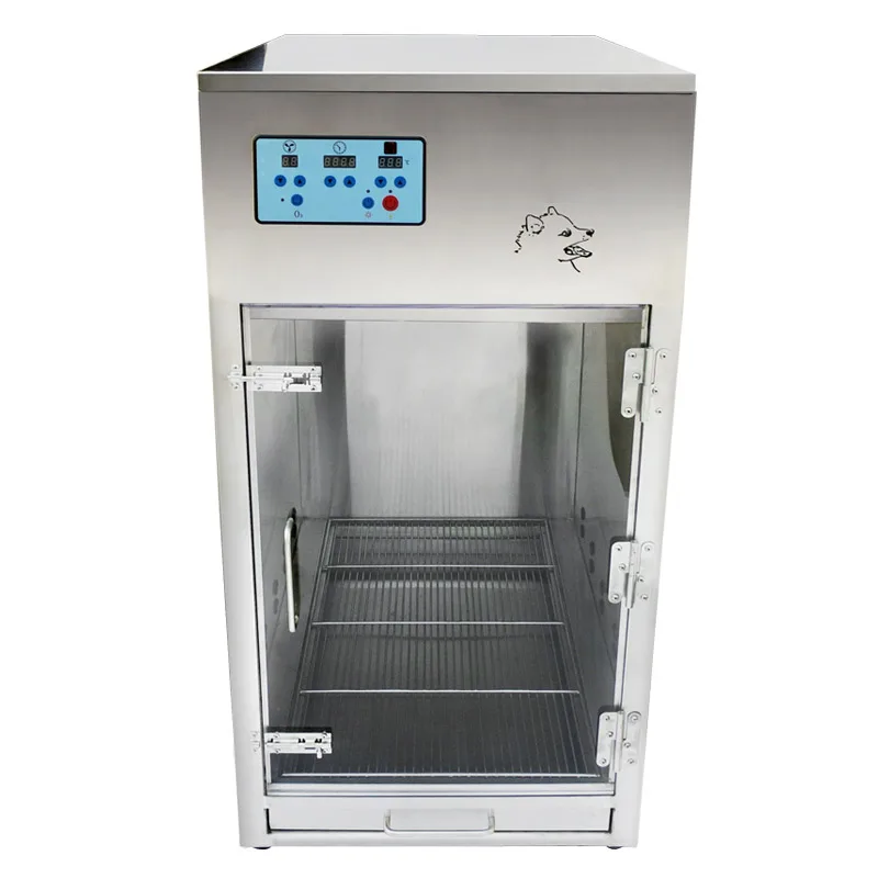 

Hot Sale Dog Grooming Hair Dryer Machine Stainless Steel Automatic Cabinet Pet Dryer