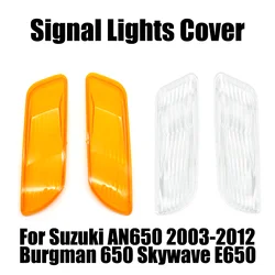 For Suzuki AN650 AN 650 2003-2012 Burgman650 Burgman 650 SkywaveE650 Skywave E650 Motorcycle Front Turn Lamp Signal Lights Cover