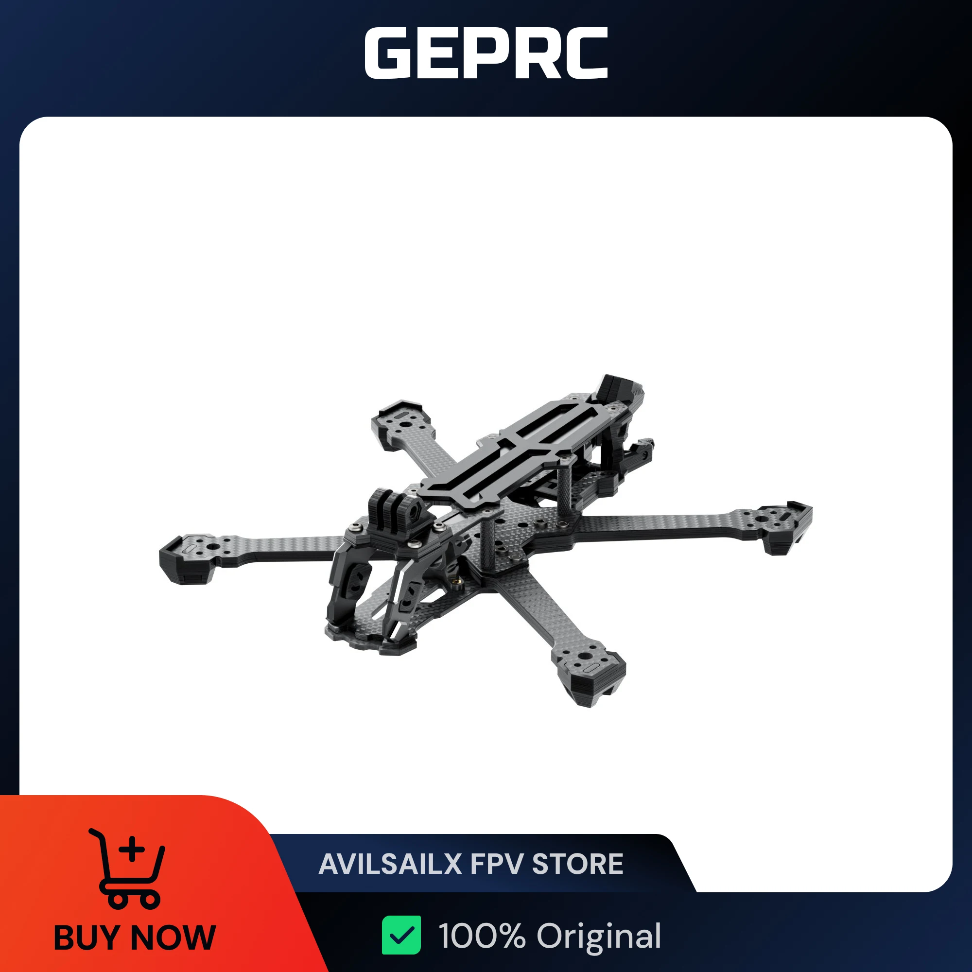 

GEPRC GEP-Vapor-X5 / GEP-Vapor-X6 Frame Kits