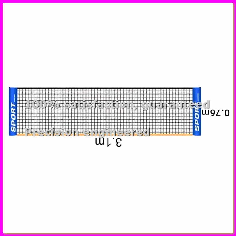 

Portable Badminton Net for Tennis,Volleyball Training Net for Sport Training Foldable Portable Badminton Tennis Net 3.1m-ANKL