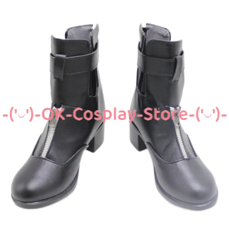 [حسب الطلب] السجن البصري لوس ايدن جاك تأثيري أحذية أنيمي لعب الأدوار الدعامة هالوين كرنفال حفلة بولي Boots الأحذية الجلدية