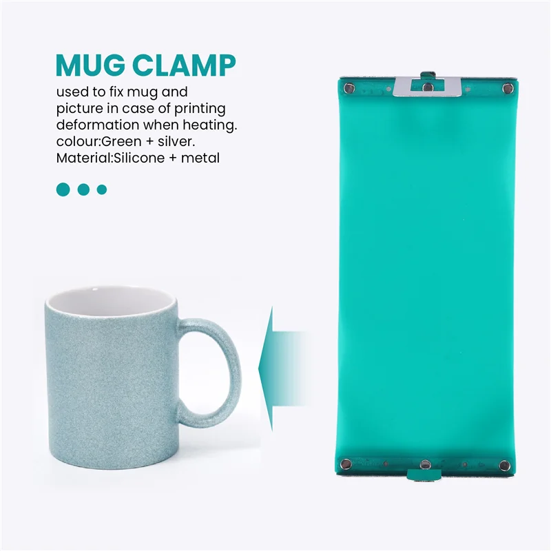 AY03-6 шт./лот, 11 унций, кружки, специальный зажим, кружка, силиконовое приспособление для 3D сублимационной вакуумной машины, форма для теплопередачи