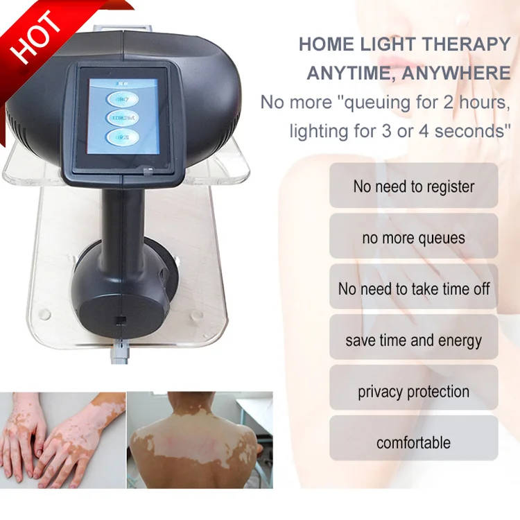 Professional Excimer Laser 308nm Psoriasis Therapy Machine Vitiligo Treatment Of   UVB Lamp  Device