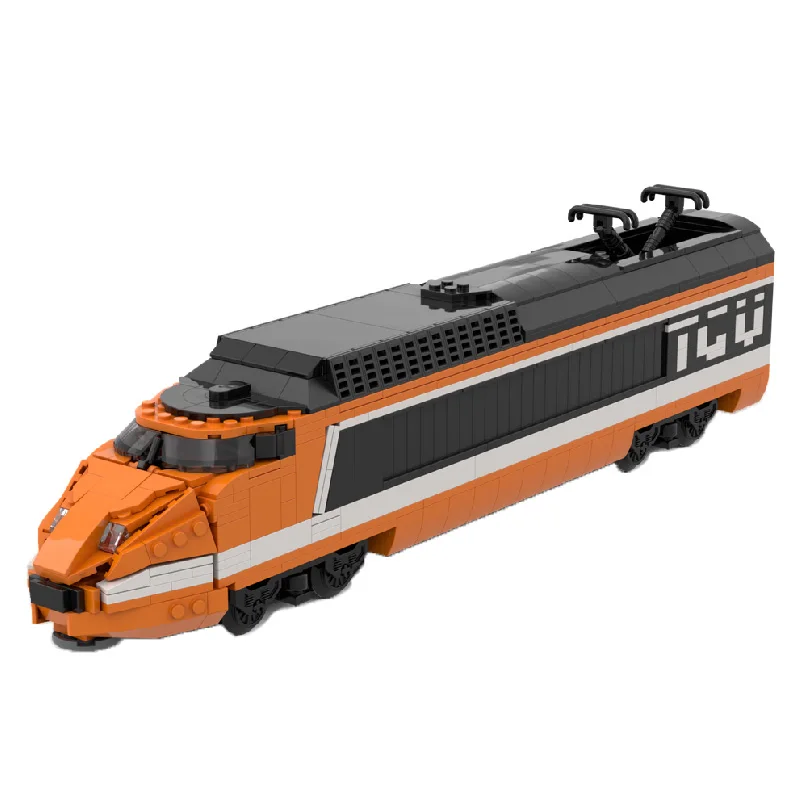 695 個 MOC ホライゾンエクスプレステクニカルモジュラービルディングブロック DIY 組み立てレンガ交通教育クリエイティブディスプレイおもちゃギフト