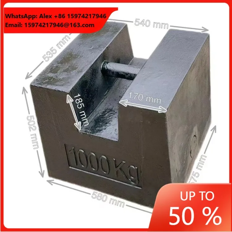 Veidt Weighing M1 1000kg Elevator 5kg Standard Weights For Calibration And Testing M1 500kg Cast Iron Test Weight