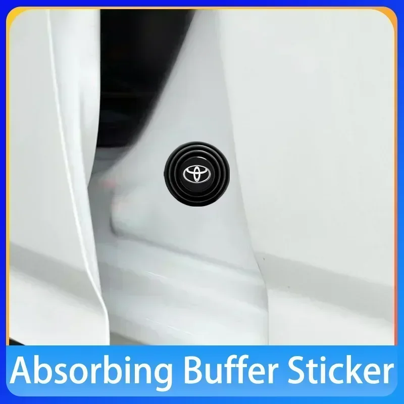 

Car Door Shock Absorbing Cushion Bumper Pads Auto Accessories For Toyota Corolla Yaris Chr Auris RAV4 Cruiser Camry Prado Vitz