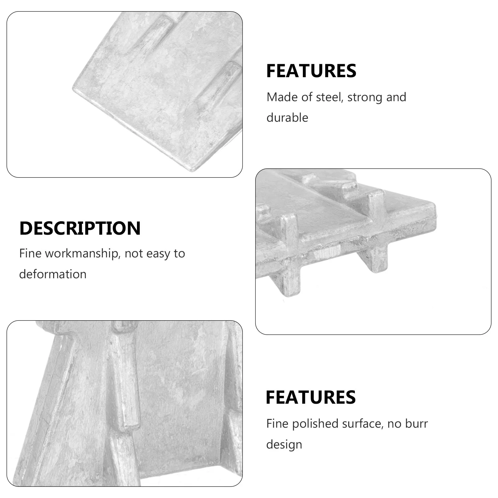 4 Pcs Wedge Ax Handle Wood Split Hammer Kloofax Croveler Fixing Axe for Tool Installation Supplies Repair Household image 5