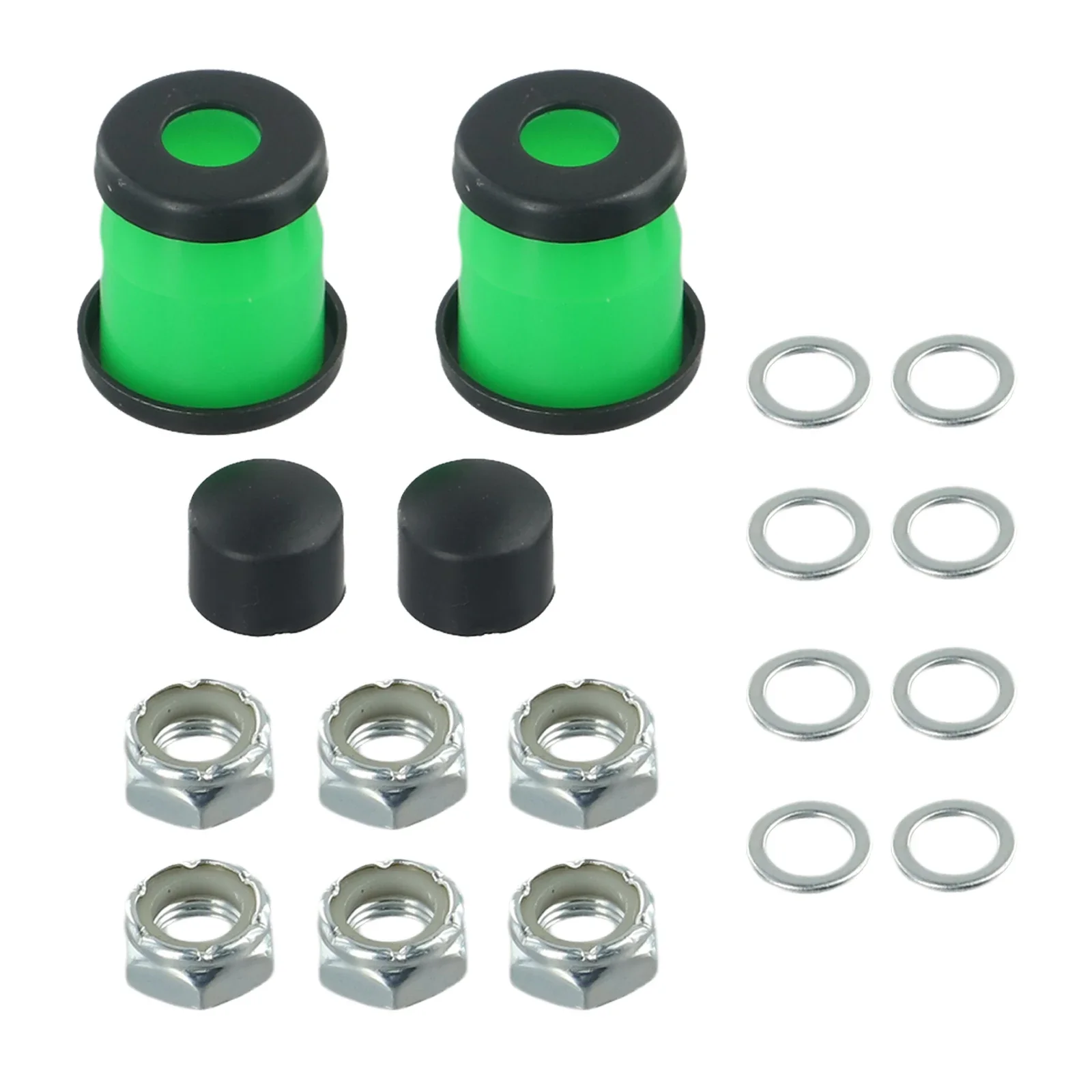 Dureza Double Rocker Bracket Skate Premium, Caminhão Rebuild Kit, Conjunto Abrangente com Peças Duras, 5 Polegadas, 90A