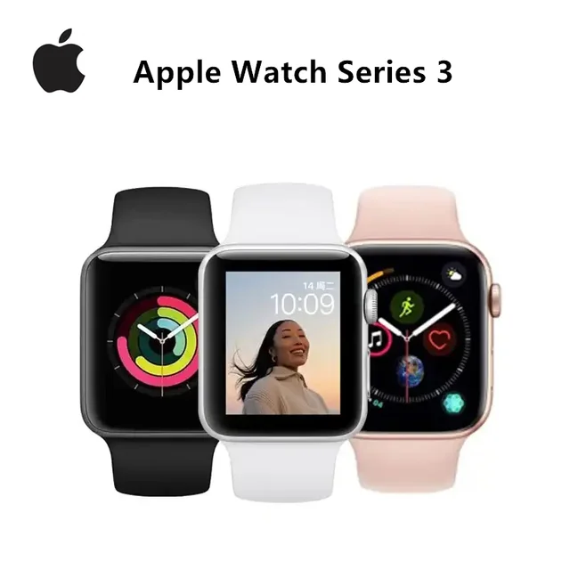 100% Original Apple Watch Series 3 Smartwatch 42MM GPS with Sport Band -  AliExpress