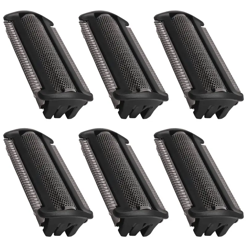 A74G-6PCS Replacement Shaver Head For Bodygroom BG2024 BG2036 BG3015 3010 TT2021 TT2040 Shp9500 Ys534