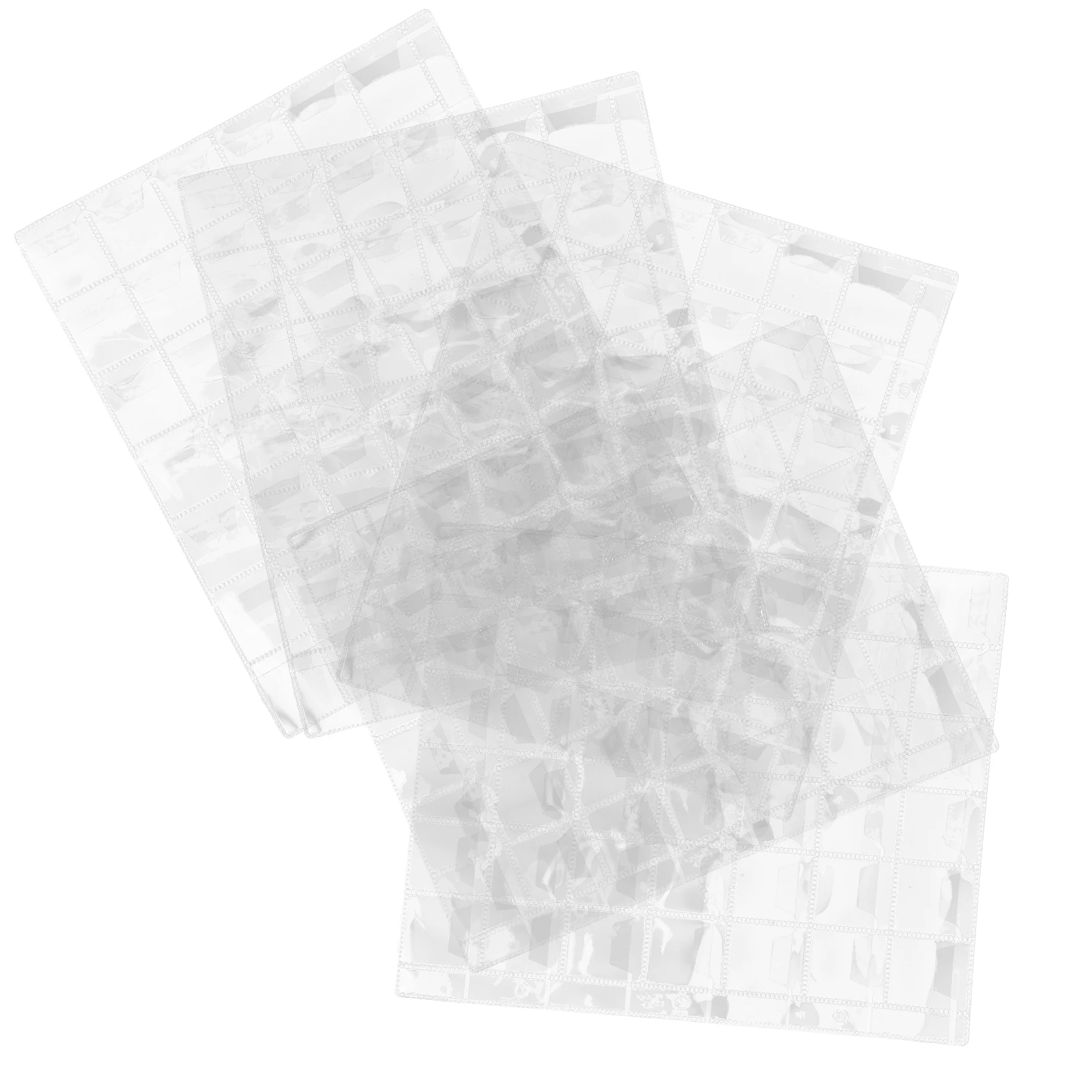 

5 Pcs Commemorative Coin Storage Book Scrapbooking Supplies Pockets Album Transparent Money Bag Plastic Holder