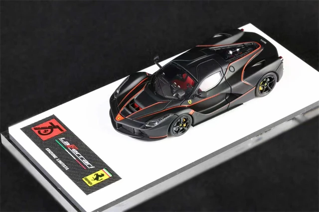 Dmh 1:64 laferrari knightブラック/光沢シルバー/バイオレラ/ベビー 
