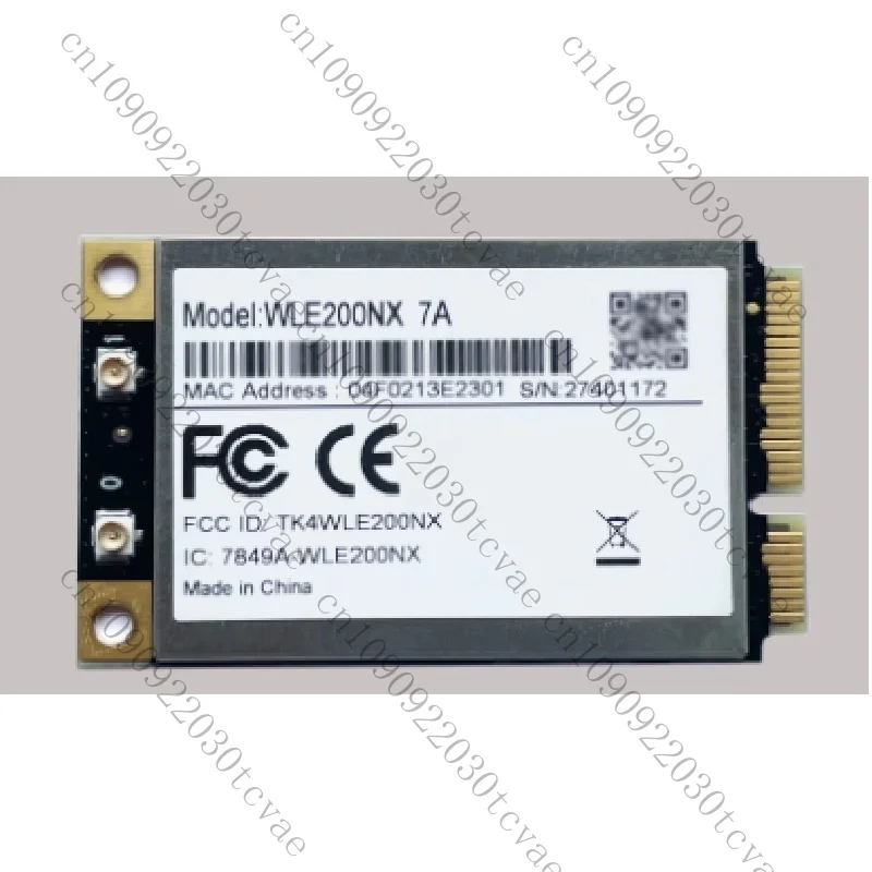 

For Compex WLE200NX 802.11bgn PCI Express Mini Card Qualcomm Atheros AR9280 Dual Band 2.4GHz 5GHz 2x2 MIMO Wireless WIFI Module