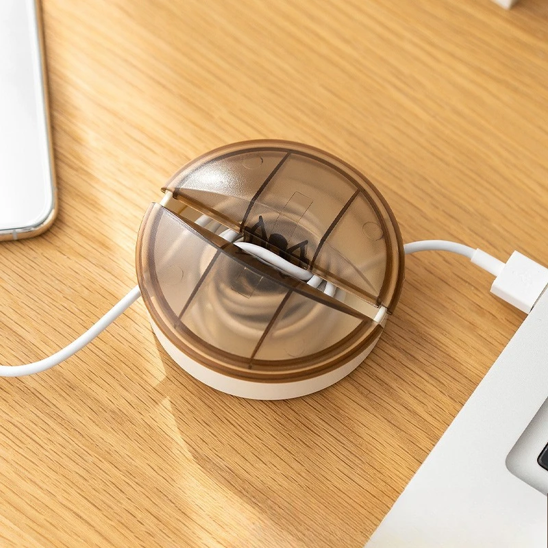 جهاز لف كابل البيانات ذو السعة الكبيرة، وإدارة كابلات سطح المكتب وجهاز تخزين الأسلاك