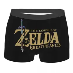 Custom Male Fashion Hot Game Zeldas Legend Underwear Boxer Briefs Breathable Shorts Panties Underpants