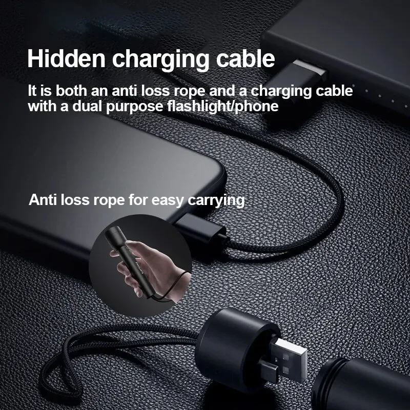 Philips-linterna LED 1236 con batería recargable tipo C 18650, luz EDC para pesca, Camping, autodefensa