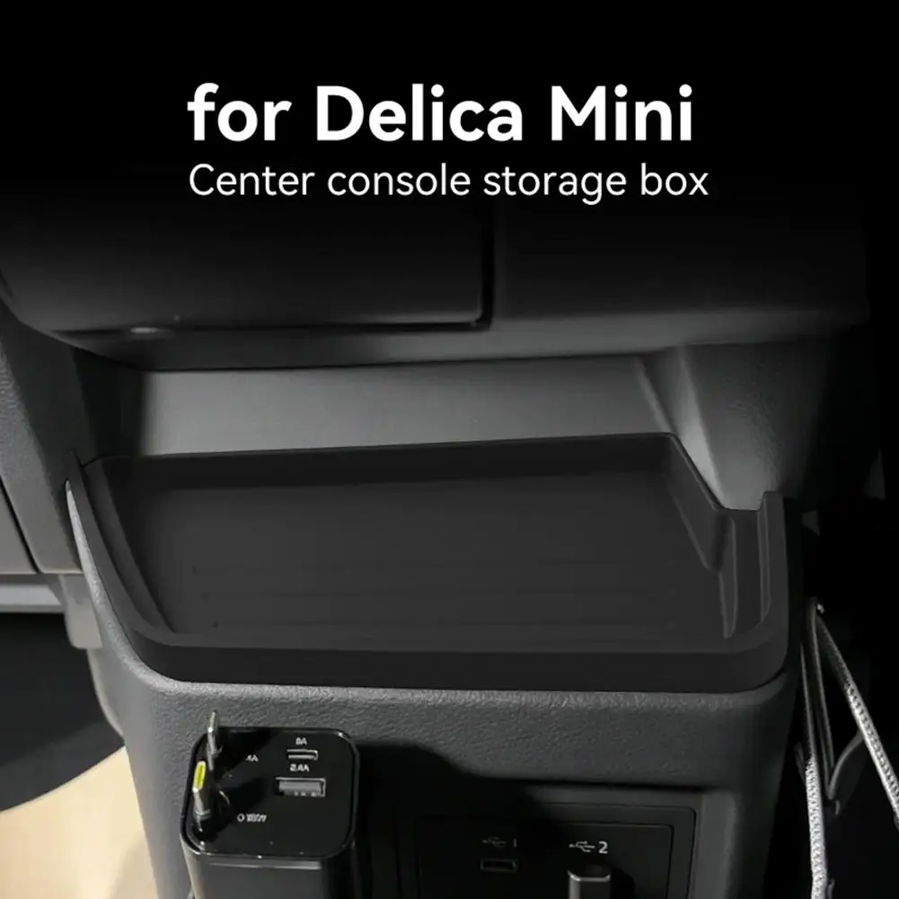 Silicone Dashboard Storage Organizer for Delica Mini 2025 Dashboard Storage Tray For New Delica Mini 2nd Generation BA Series view 3