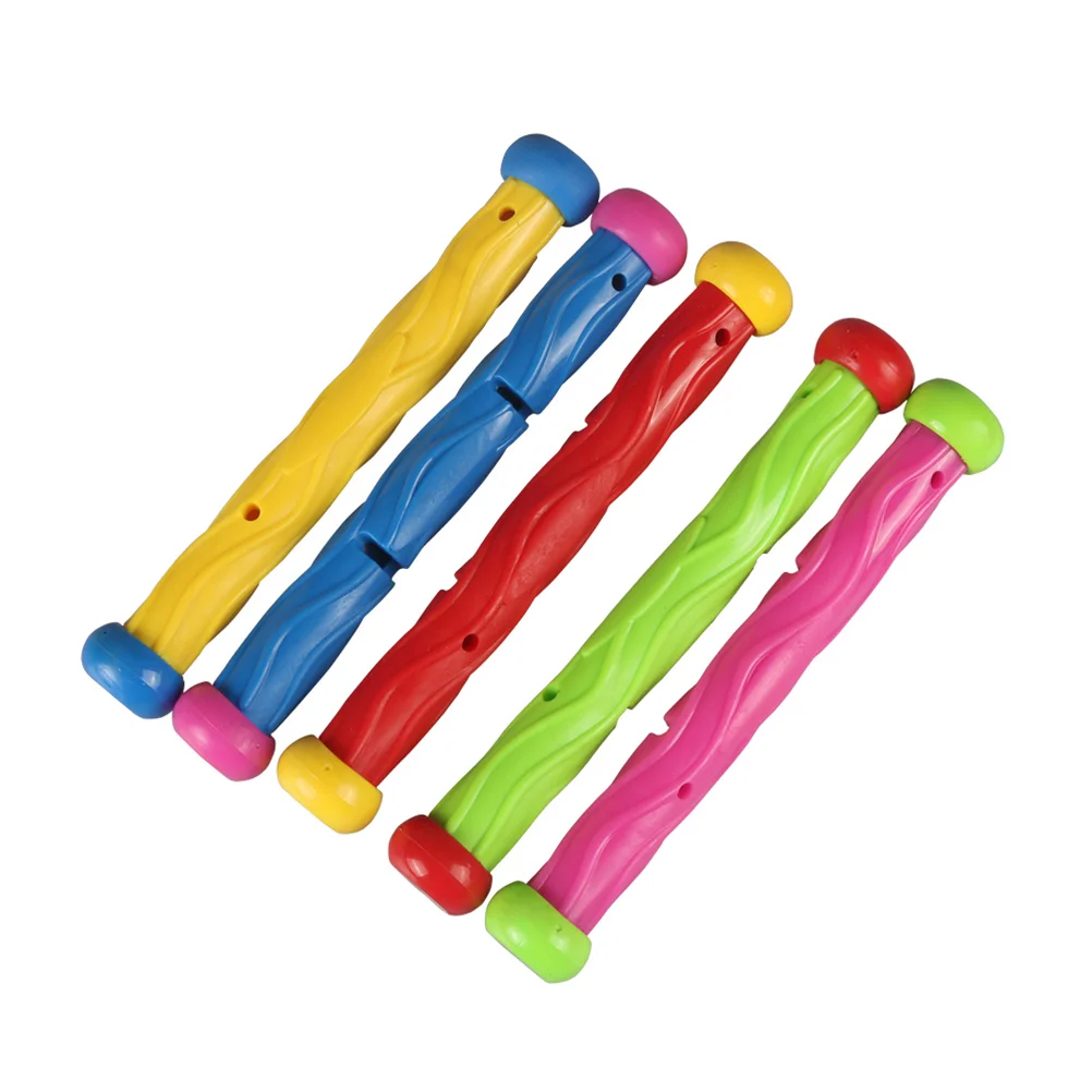 

5Pcs Pool Diving Sticks for Children Brightly Colored Sink Sticks Encourage Underwater Exploration for Small Hands