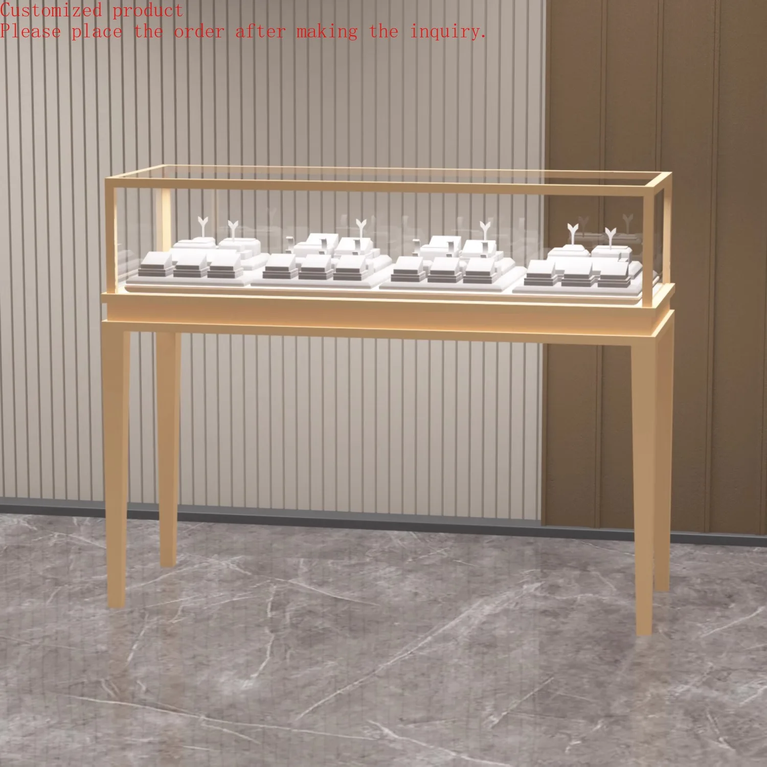 

Custom.Boutique Jewelry Display Cabinet Designed for Store Counter & Watch Display Showcase Furniture