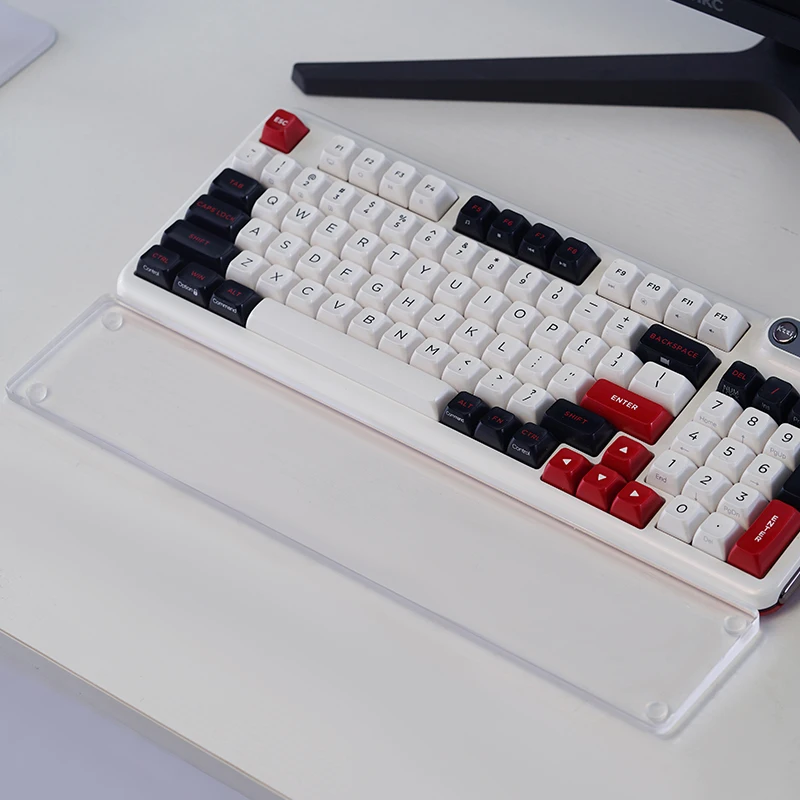 NEW Acrylic Palm Rest Keyboard Hand Rest Custom Frosted Transparent Wrist Rest Ergonomic Keyboard Pad for Mechanical Keyboards