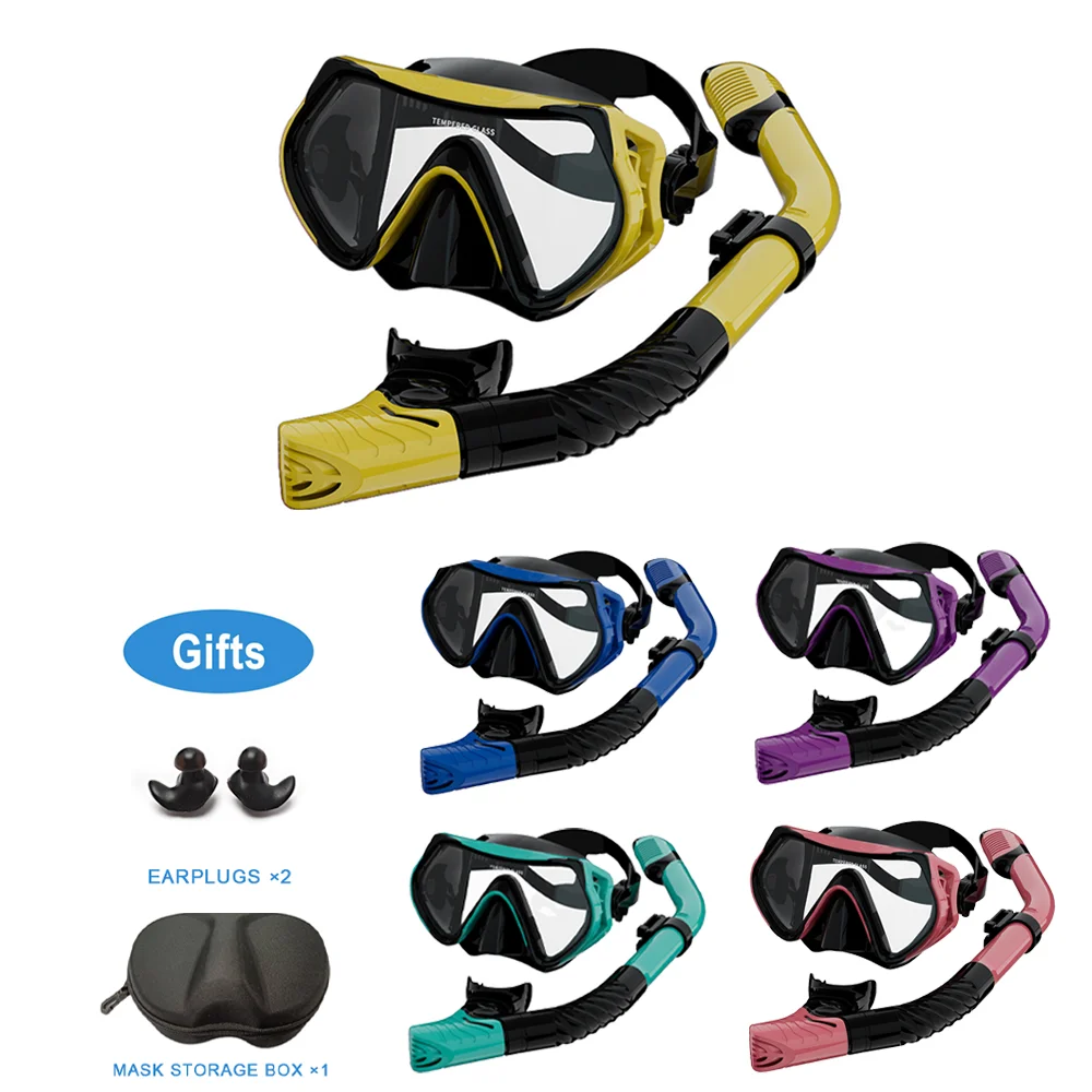 Kit Snorkel Apnea Profesional JSJM con Tubo y Caja - imagen 4