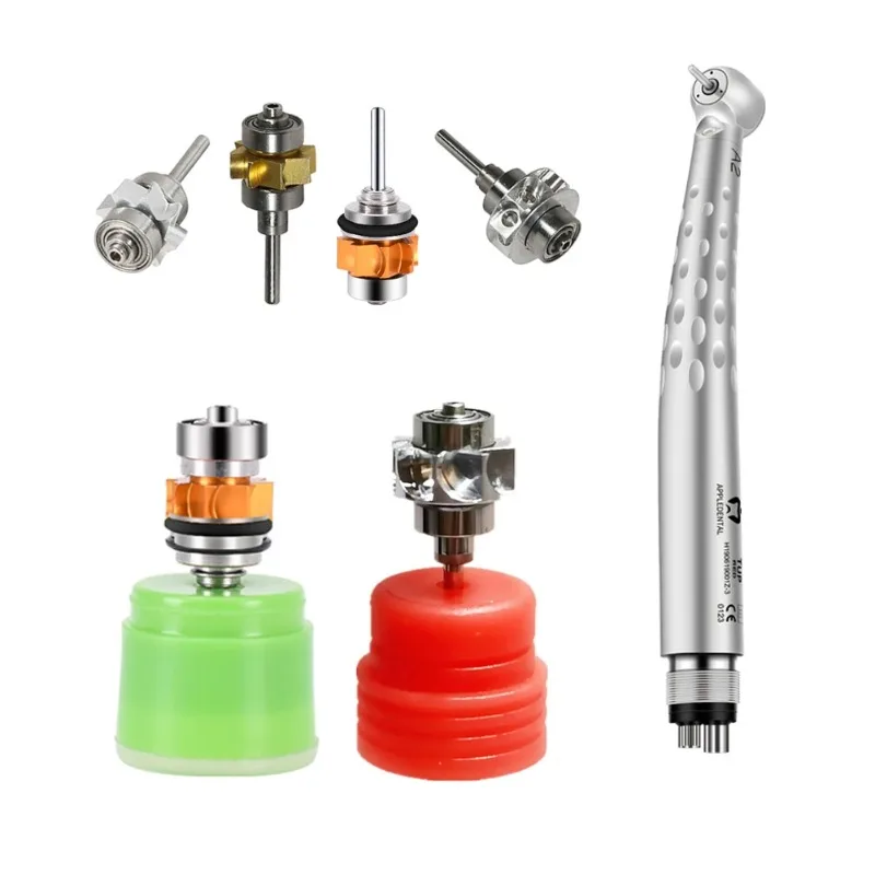 

Top Grade Dental Cartridge Rotors Sirona T3 T4 Racer COXO High-speed Air Turbine Handpiece Standard Torque Ceramic Bearing Rotor