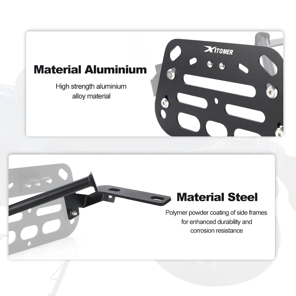 Side Luggage Rack Pannier Racks For Honda DAX 125 DAX125 2022 2023 2024 2025 Motorcycle Saddlebag Support Bars Mounting Brackets