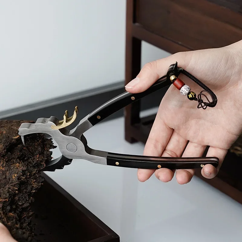 

Household 304 stainless steel faucet tea tongs manual tea brick home Pu 'er cake tea opening tools Kitchen tools