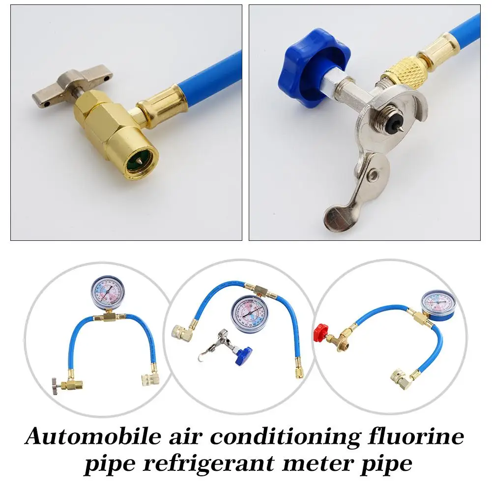 New R134a Gas Air Conditioning Refill Refrigerant Gas Refill Air Kit Conditioning Automotive Car Tool Cooling Recharge R134 V7E4