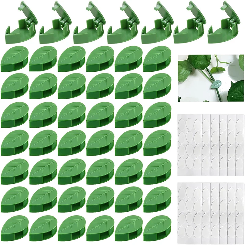 

10/20/30pcs Plant Climbing Wall Fixture Clips Fixer Invisible Wall Vines Fixing Clip Hook Plant Vine Traction for Indoor Outdoor