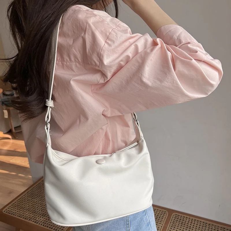 حقائب كروس نايلون خفيفة الوزن مقاومة للماء للنساء حقيبة تحت الإبط حقيبة كتف نسائية محفظة وحقائب يد مصممة حقائب SUмка 가방 #4