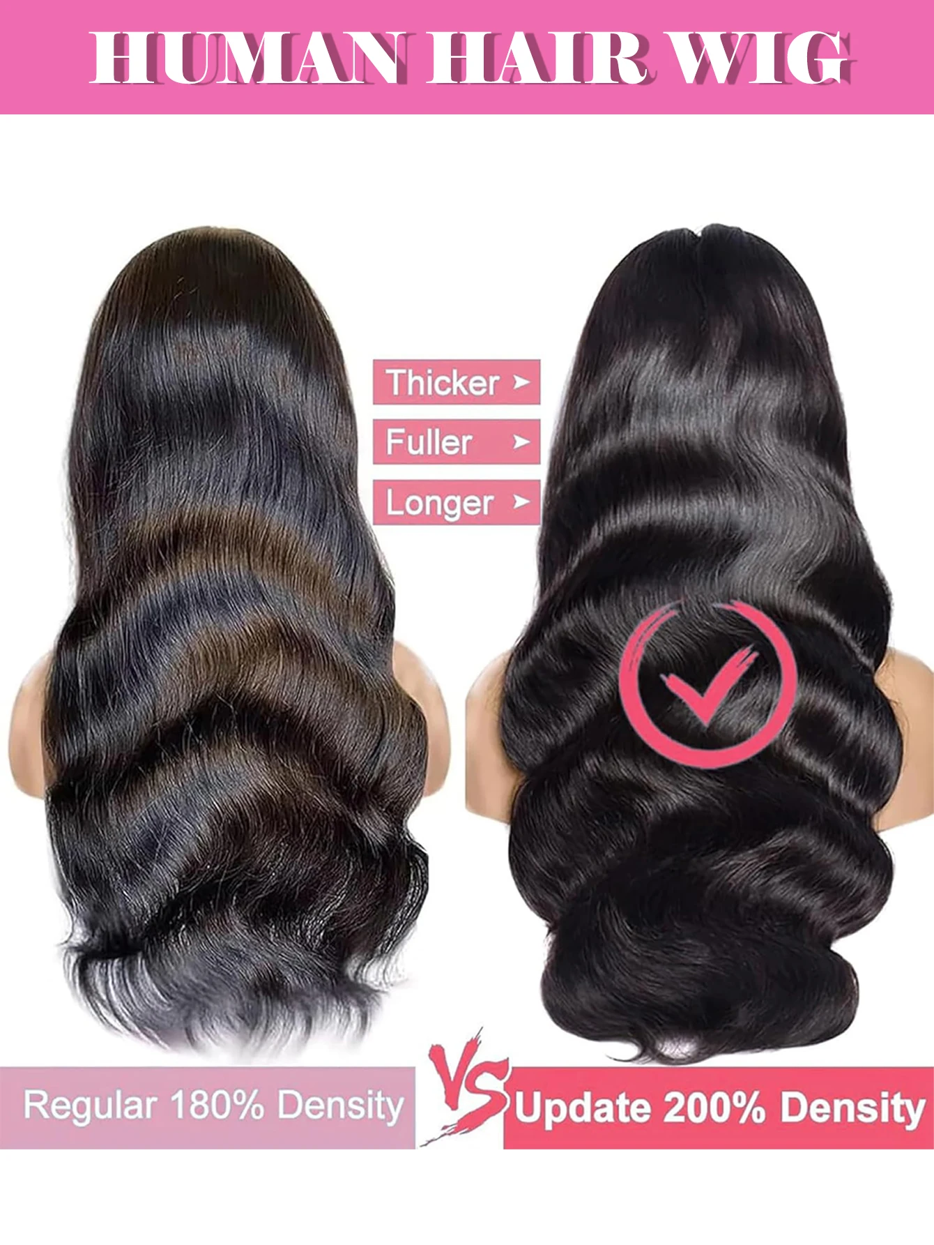 13x6 ボディウェーブ レースフロント 人毛ウィッグ HD透明 40インチ 13x4 レースフロントウィッグ レミー人毛 生え際処理済み ベビーヘア付き