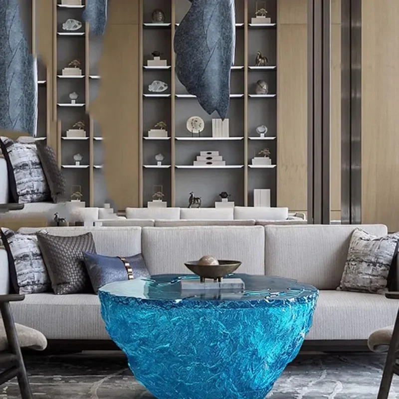 #Nordic Modern Coffee Table White Minimalist Small Simple Coffe Table Round Mesa Lateral Mesa De Centro Furniture for Home