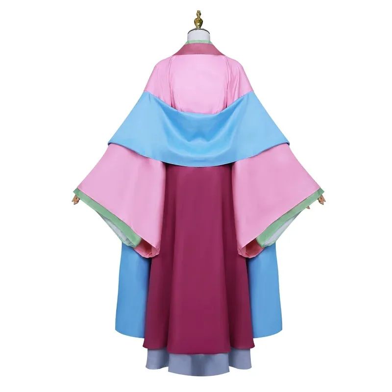 Maomao cosplay traje peruca anime o boticário diários vestido rosa festa de halloween feminino