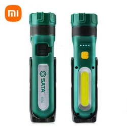 Xiaomi Sata Ultra Mini Bright Multi-function Flashlight Rechargeable Work Light High Lumen Waterproof LED Flashlight for Travel