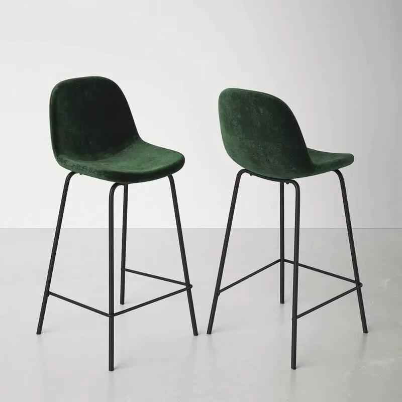 

Modern Home Bar Adjustable Color Wheels Bar Stools Furniture Wholesale Fabric Material
