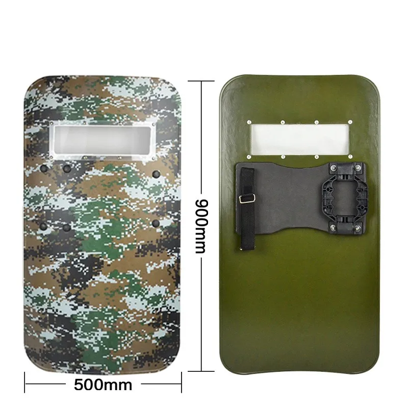 SDCLMCDP Riot Shield Security Handheld Shield Protective Equipment Defense Equipment Jungle Camouflage Marine Camouflage