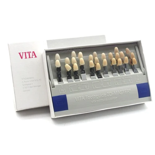 Imagen 2 del producto Vitapan, 29 colores, guía de sombra Dental, blanqueamiento Dental maestro 3D, en comparación, modelo de diente Vita, placa colorimétrica