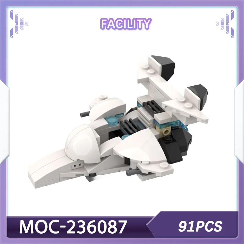 

Наборы строительных блоков, учебные пособия MOC-236087, космическая война, научная фантастика, военные военные корабли, рождественские подарки, украшения