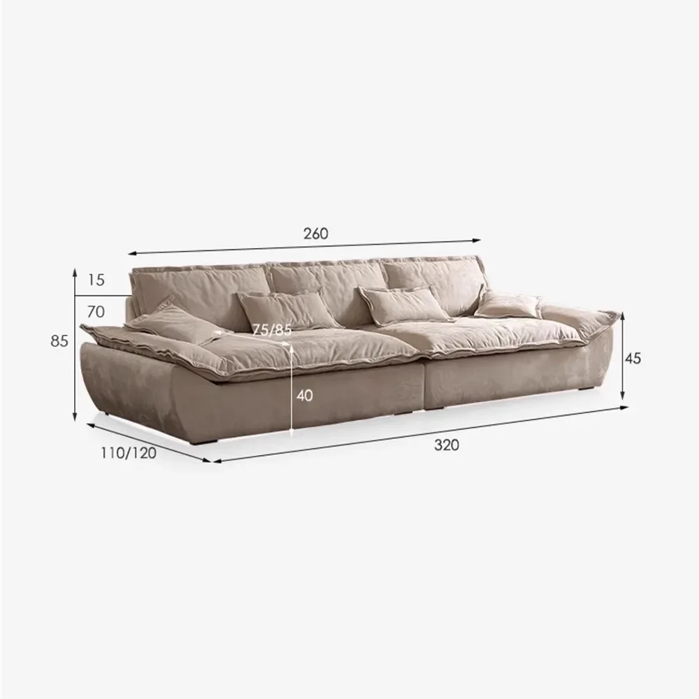 & Couch Puffdesign Corner Living Room Sofas De Canto Puff Salon Luxury Sofa Living Room Modern Big Puffmodern Home Furniture