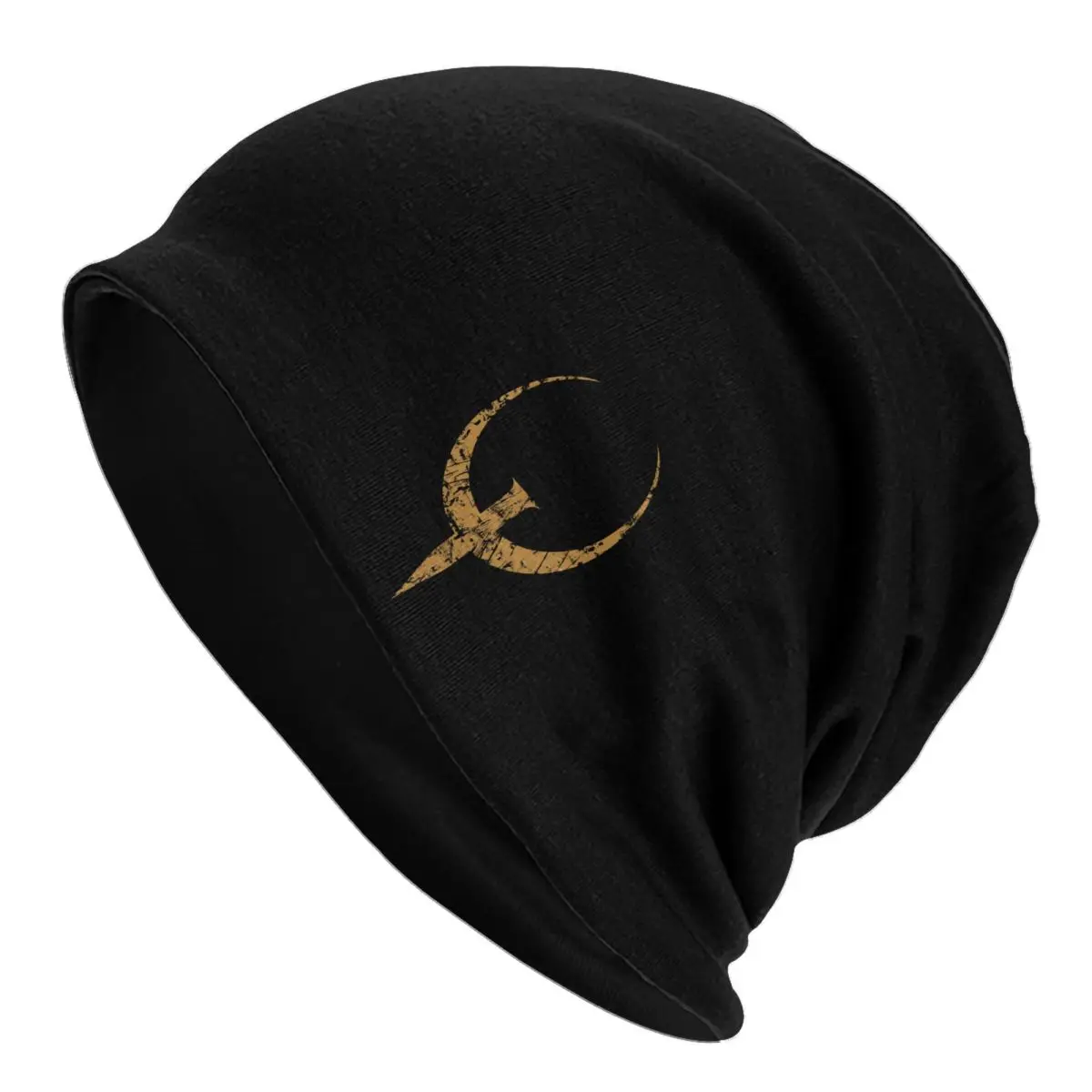 Quake Beanie Hats Bronze Classic Cute Caps Adult Unisex Outdoor Sport Knit Hat Autumn Custom Thermal Elastic Beanie Hats