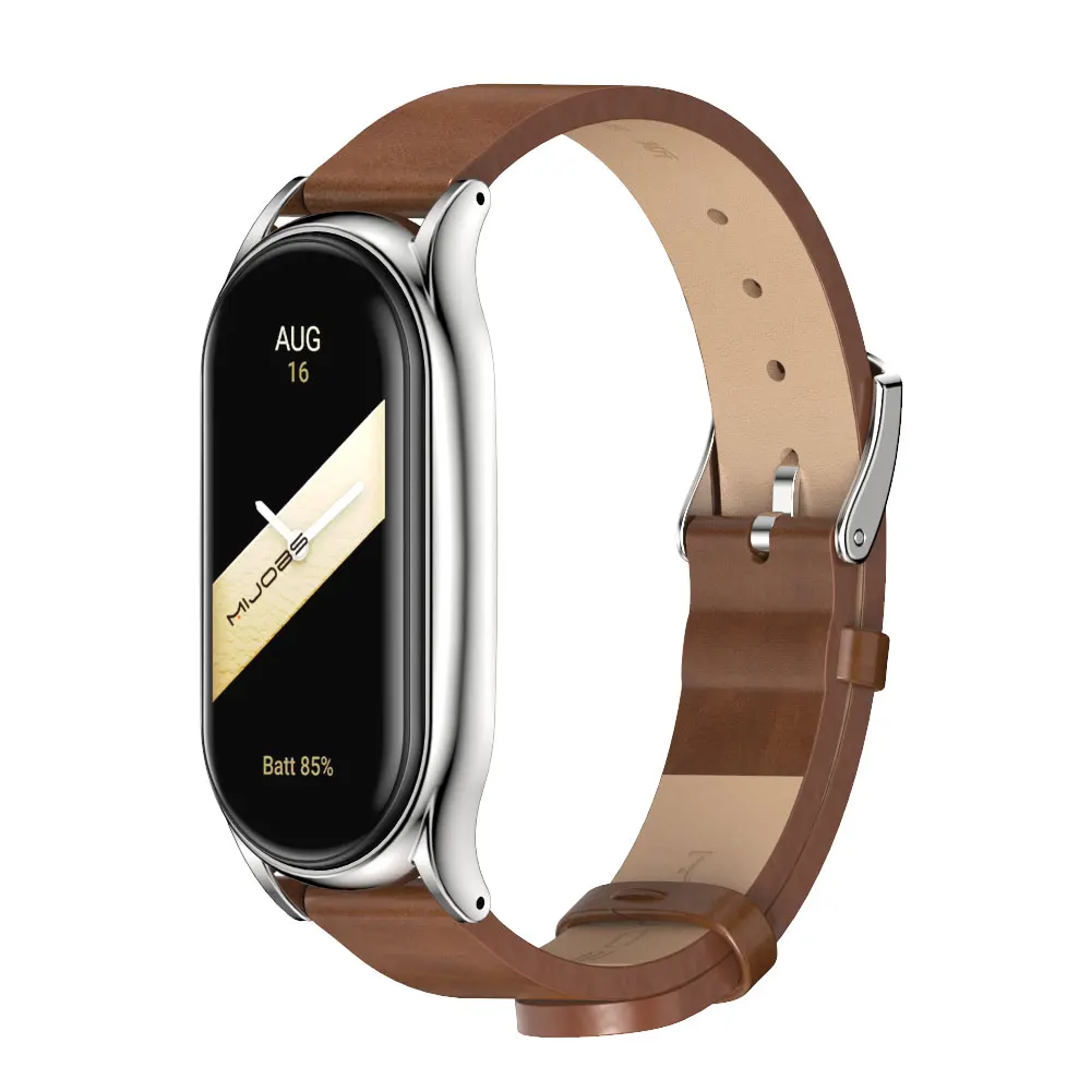 Strap for Xiaomi Mi Band 9 8 7 6 5 4 3 Bracelet for Mi Band 8 Leather Wrist Mi Band 6 Strap Wristband Pulseira Smart Accessories