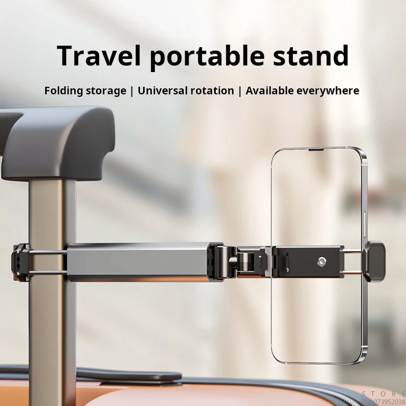 Train Airplane Travel Phone Holder Portable 360-degree Rotating Desktop Fixed Mini Support Stand for IPhone Samsung Xiaomi