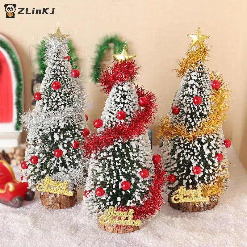 ▶ 1 szt. Model choinki cedrowej w skali 1/12 do dekoracji domku dla lalek, miniaturowa świąteczna scena bożonarodzeniowa, ozdoba, zabawka festiwalowa do domku dla lalek