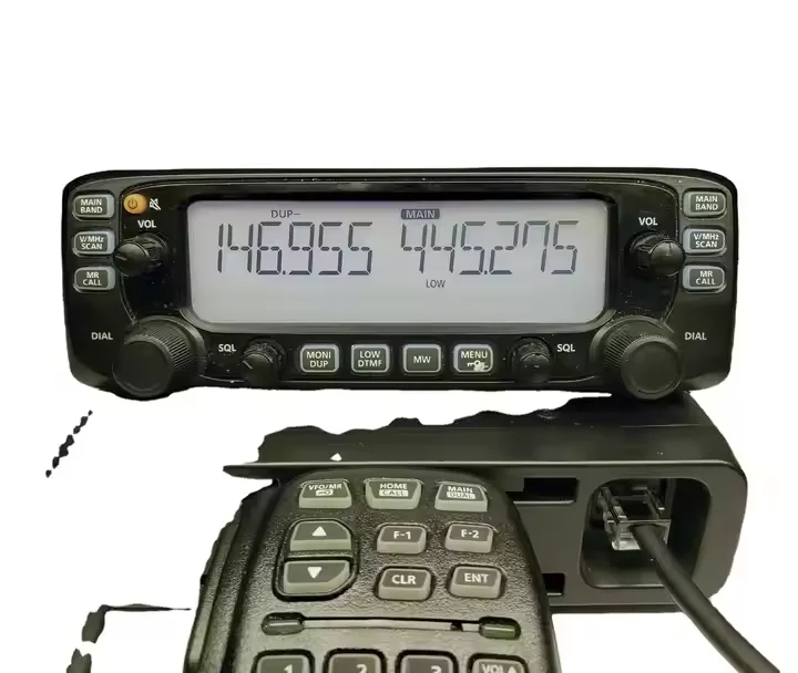 Long Range Walkie Talkie Icom IC-2730A VHF_UHF Dual Band Transceiver Mobile Car Radio Long Lasting Based Station
