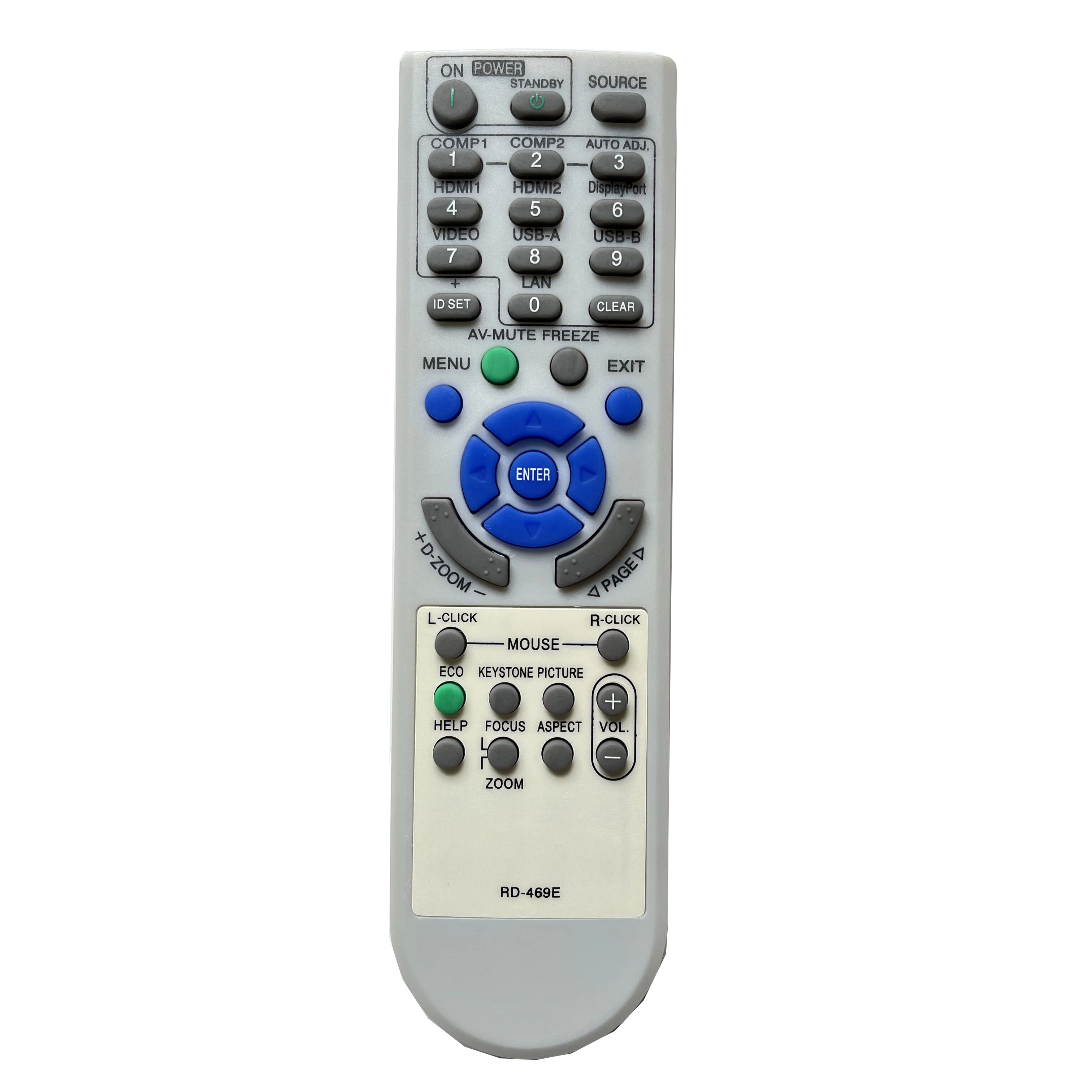 New RD-469E projector remote control for Nec RD-448E RD-445E RD-443E M260WS M260XS M300WS M300XS M350XS M260XC V260X+ V300X+