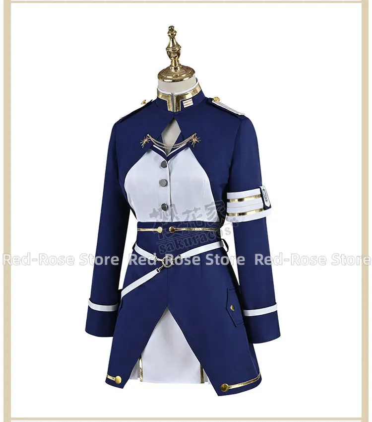 86 -Eightysix Vladilena Milize Cosplay Costume Cute Lovely Dress Custom Made For Girl Boy Halloween Christmas