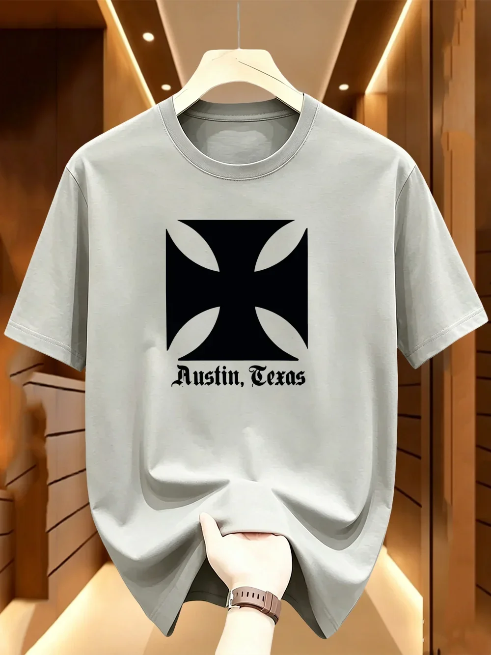 Summer Fashion Casual T-shirt Suitable for Both Men and Women Harajuku Retro West Coast Printed T-shirt Sports Quick Drying Tops