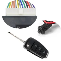 12V Universal Car Auto Remote Central Kit Door Lock Locking Vehicle Keyless Entry System with 2 Remote Control Car Central Lock 4